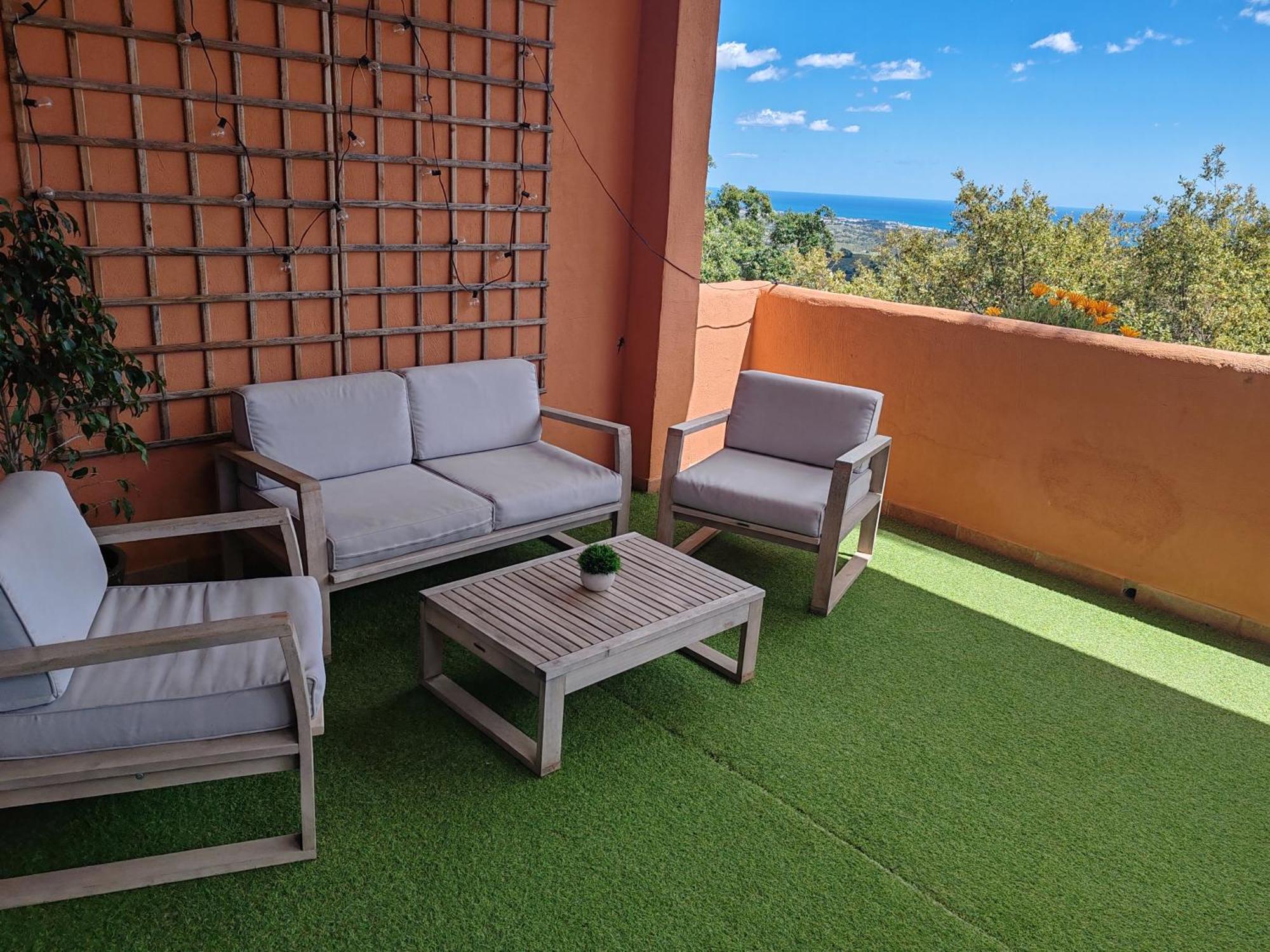 Luxury Apartment With Sea Views, Golf, Gym, Spa, 7 Pools Ojen Ngoại thất bức ảnh